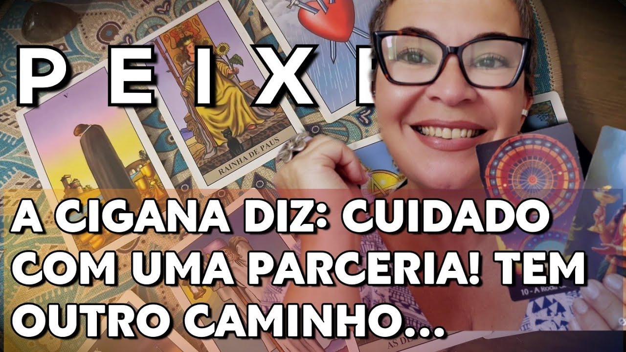 🟠PEIXES ♓️ || A CIGANA DIZ: CUIDADO COM UMA PARCERIA! TEM OUTRO CAMINHO... #março #peixes 