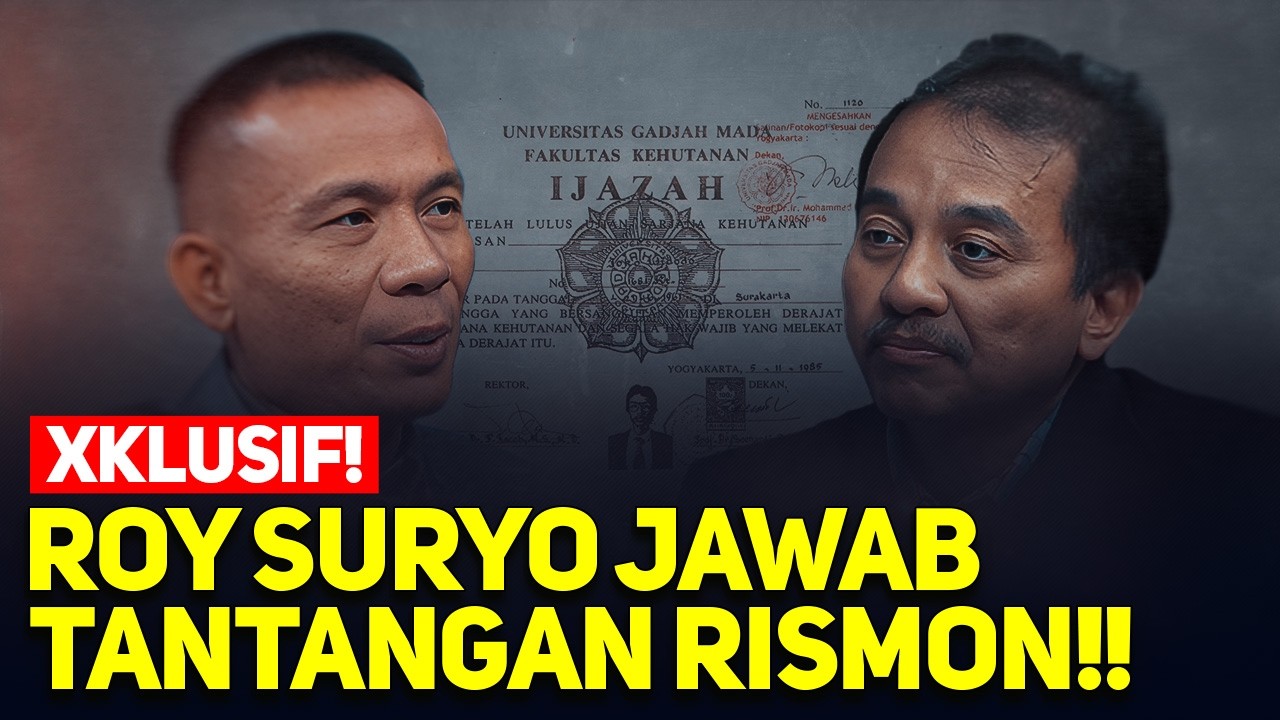 XKLUSIF! ROY SURYO JAWAB TANTANGAN RISMON!!