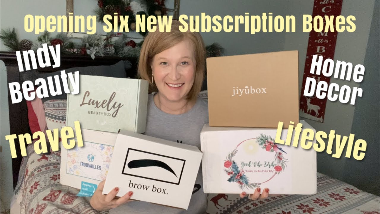 Opening 6 New Subscription Boxes | December 2020 | ⭐️2 Brand New Box Launches⭐️