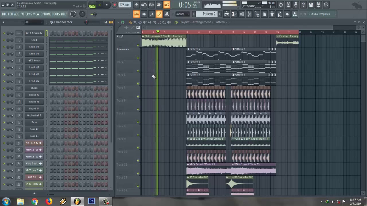 Elektronomia & Stahl! - Journey (Mirza remake) | FL Studio