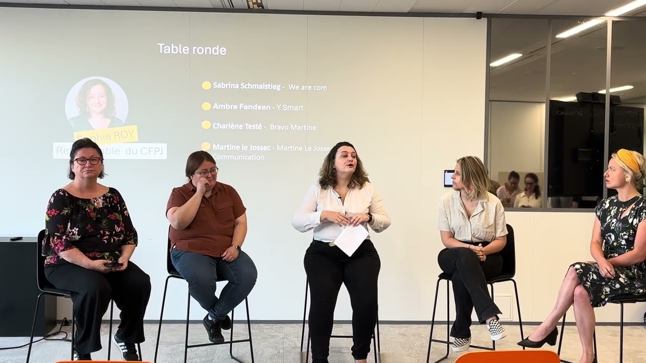 Table ronde: Les défis de la Com B2B: Influence, audience et créativité