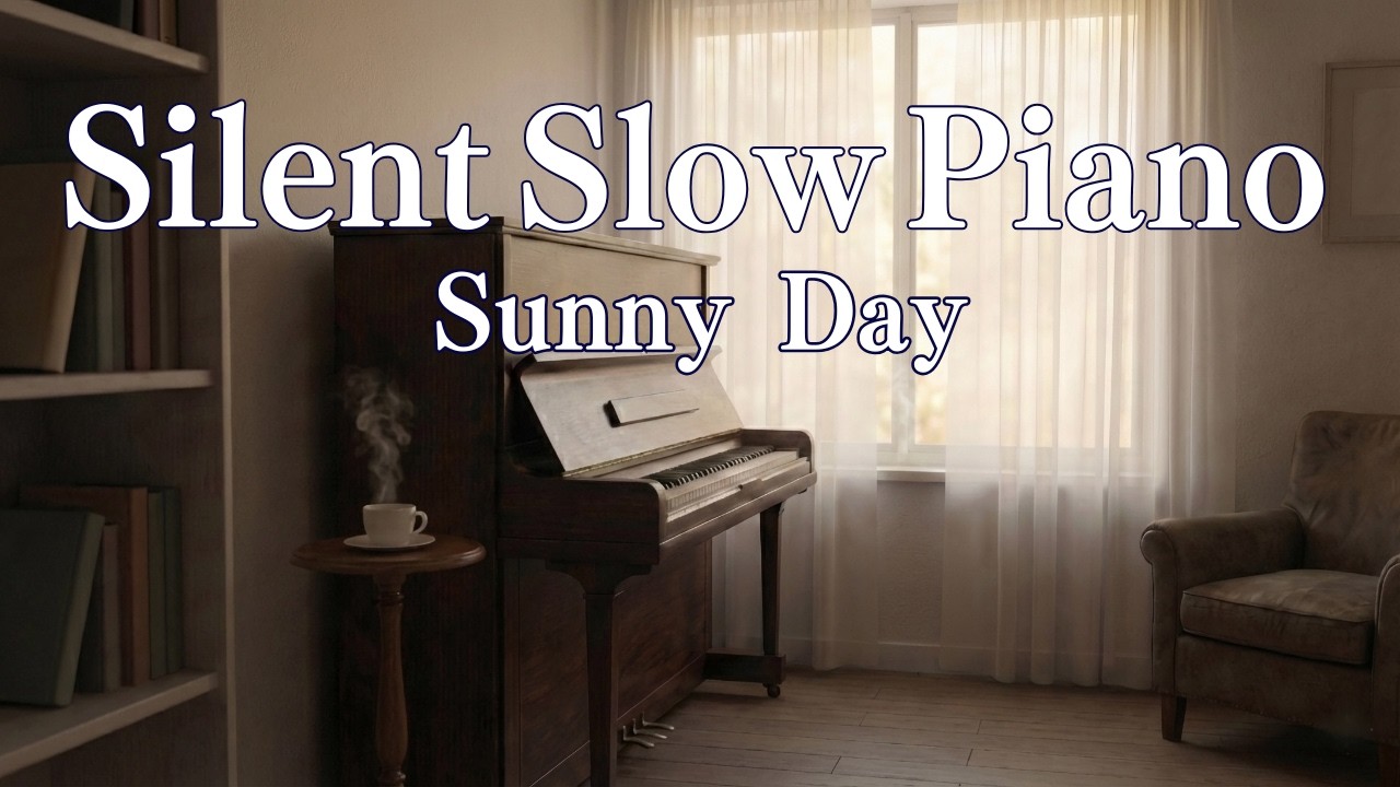 静かなピアノBGM｜Silent Slow Piano – Sunny Day