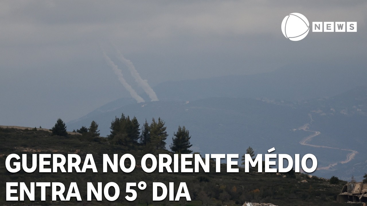 Conflito no Oriente Médio entra no 5° dia