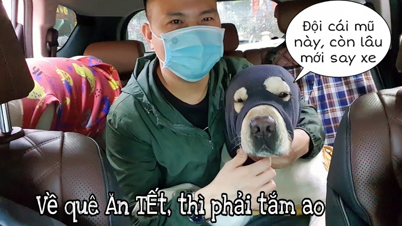 Về quê đón Tết, trời lạnh 10 độ mà Kim Chi rủ Cà Rốt xuống tắm ao khiến Nô trầm cảm