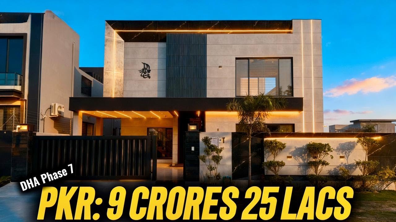 1 Kanal Solid Construction House for Sale | DHA Phase 7 Sector T | Demand 9.25 Crore
