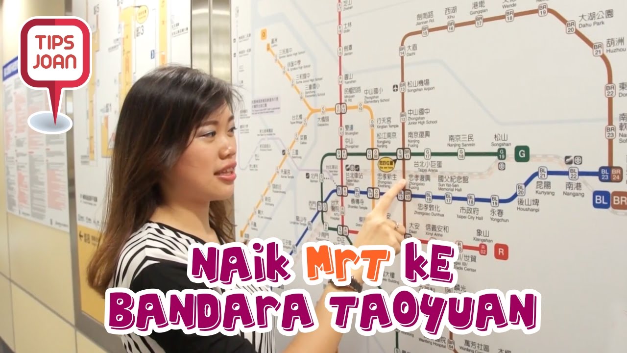 TIPS NIHAO | Naik MRT ke Bandara Taoyuan