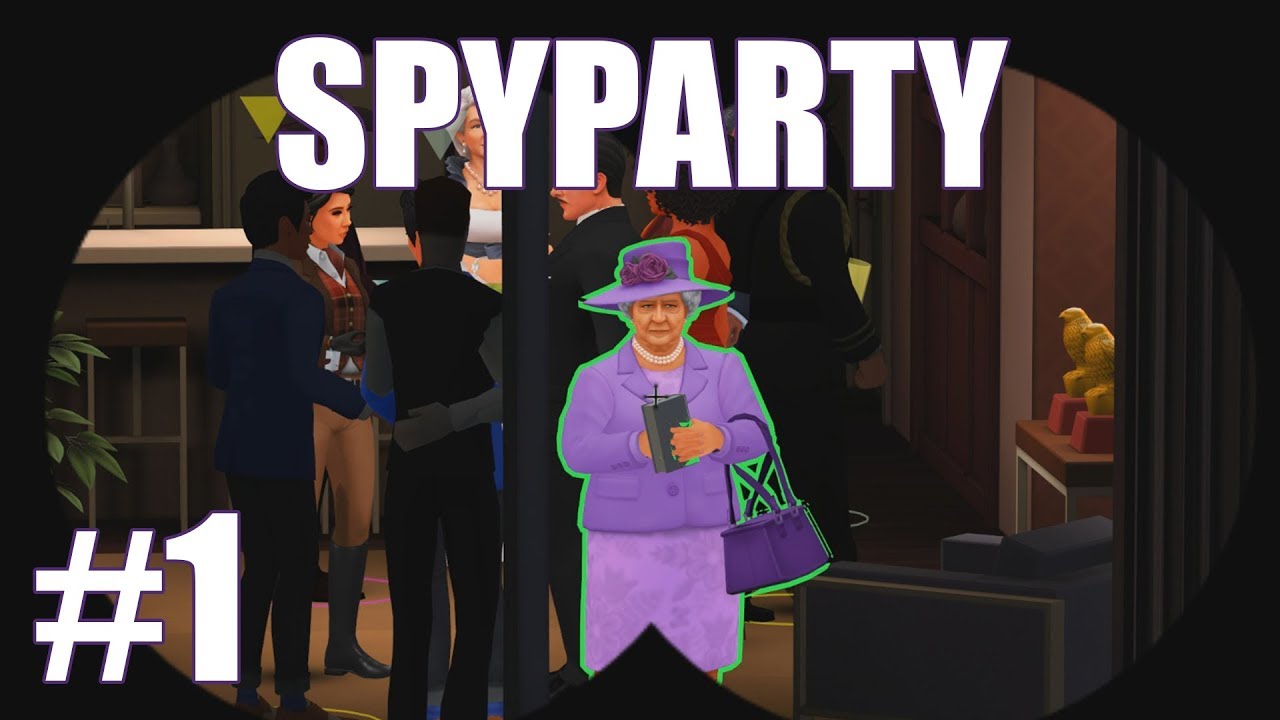 SpyParty - Ep1 - Pamskun kanssa vakoilemassa