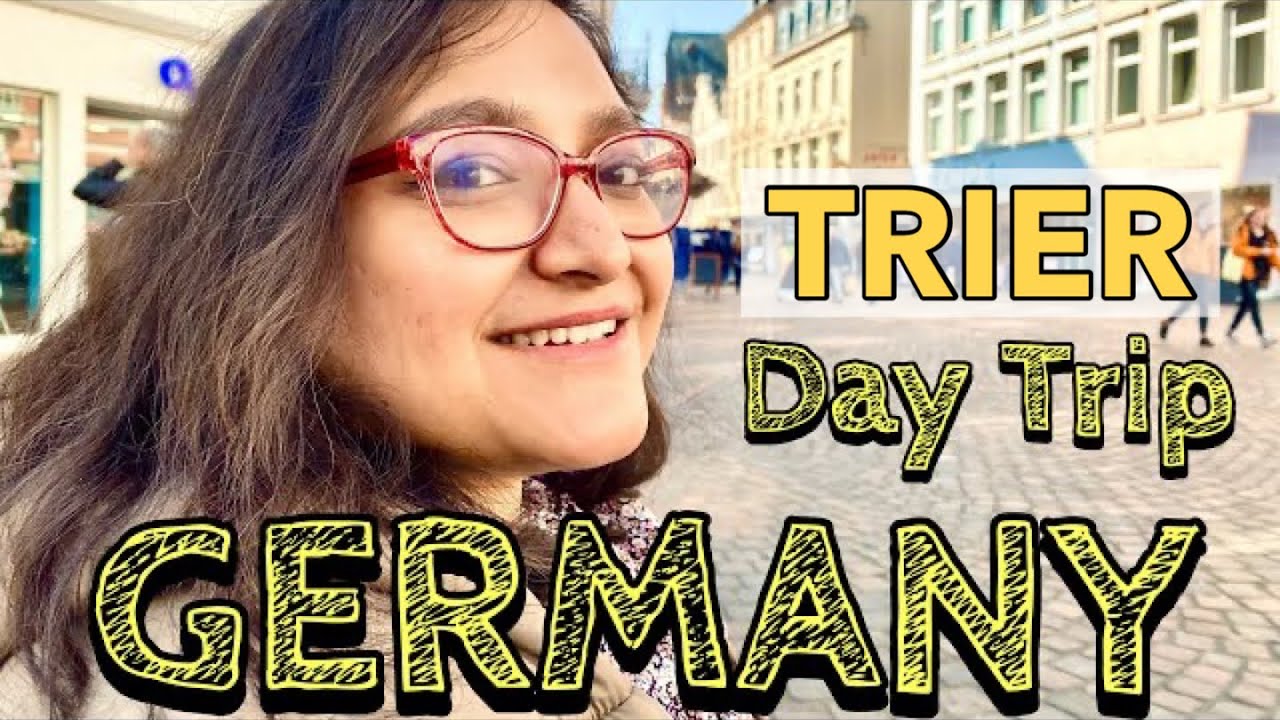 TRIER (GERMANY) Day Trip || Luxembourg to Germany Train Travel || Bengali Vlog @MissBoseVlogs
