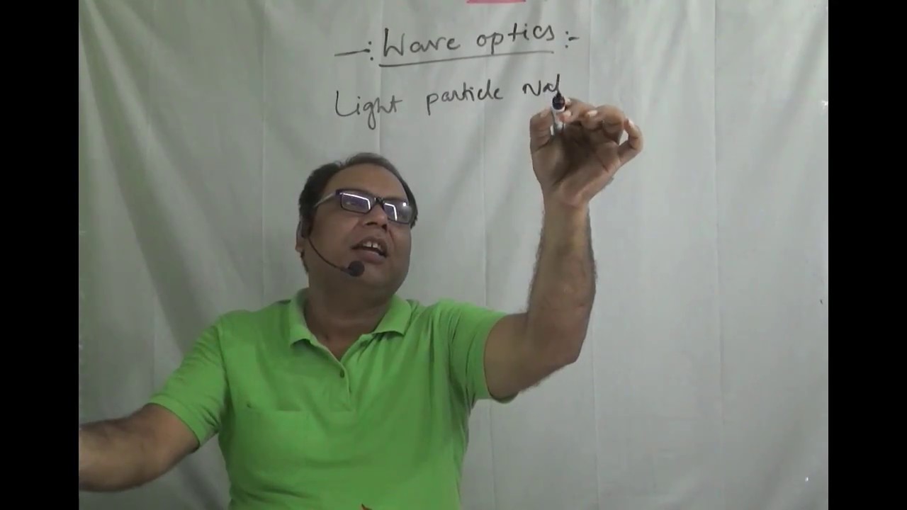 WAVE OPTICS 1 | INTRODUCTION | WAVE FRONT |