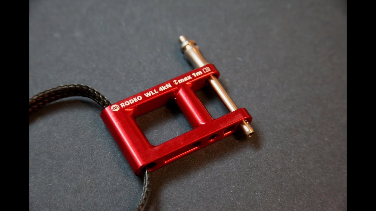 RODEO - the ultralight slackline weblock