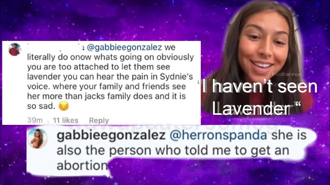 GABBIE GONZALEZ   EXPOSES JACK AND HIS FAMILY, TATUM DAHL GETS CALLED OUT