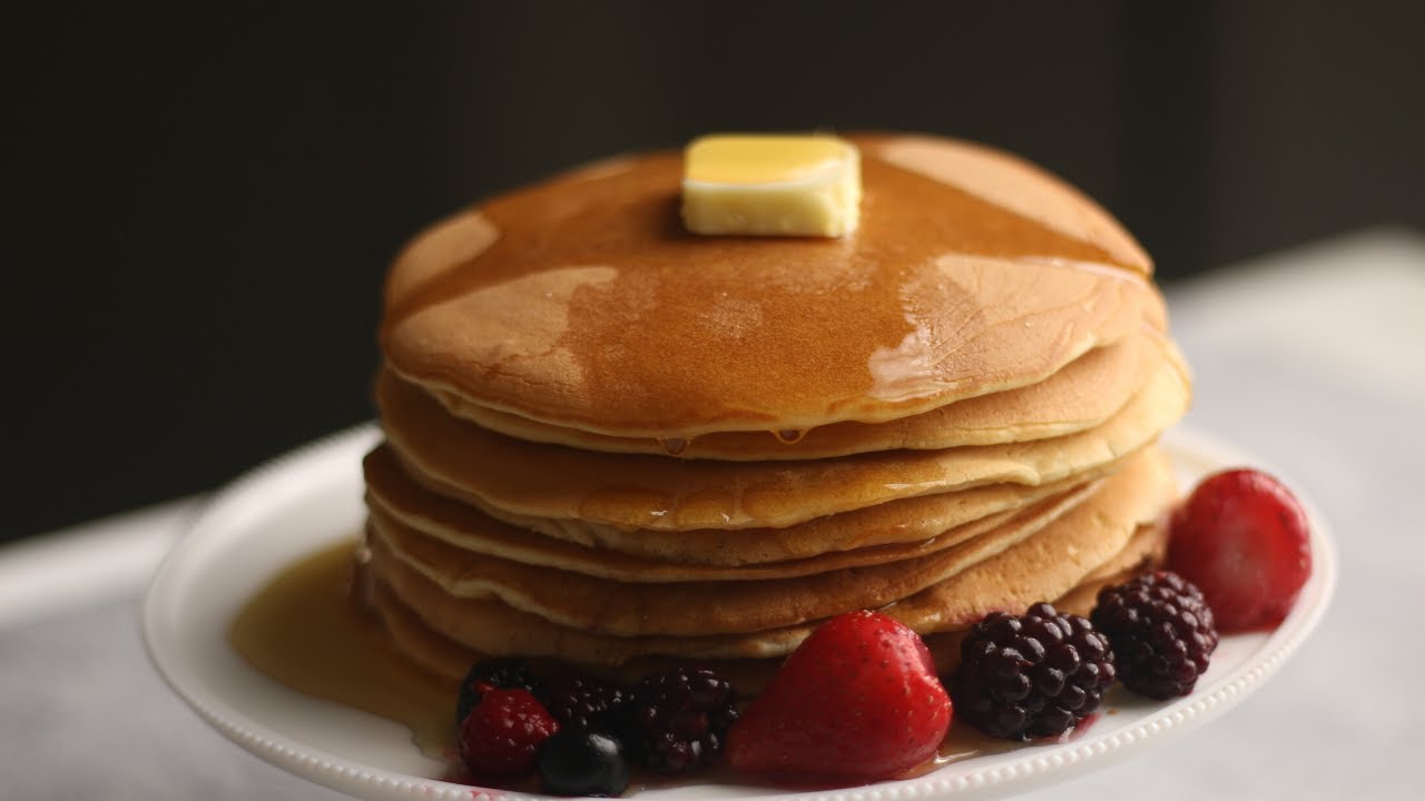 ألذ وأخف بان كيك هتجربوها بمكونات في كل بيت ! American pancakes 🥞