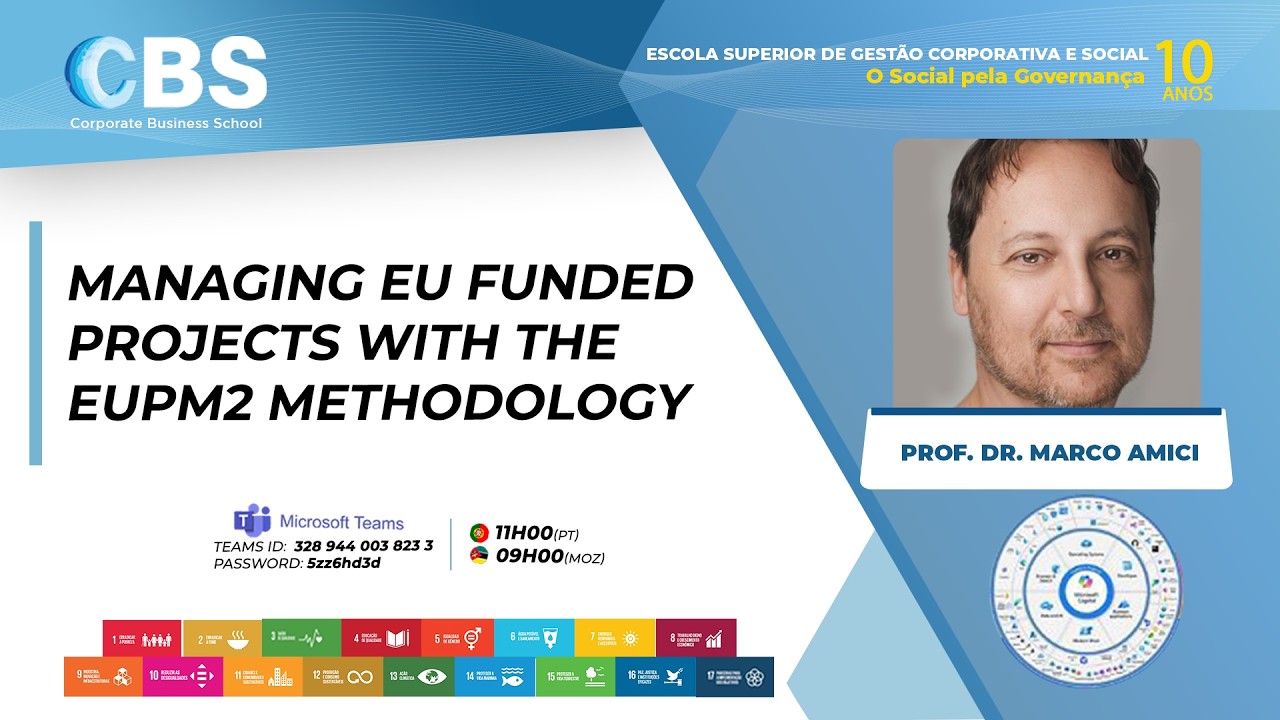 MANAGING EU - FUNDED PROJECTS WITH THE EUPM2 METHODOLOGY