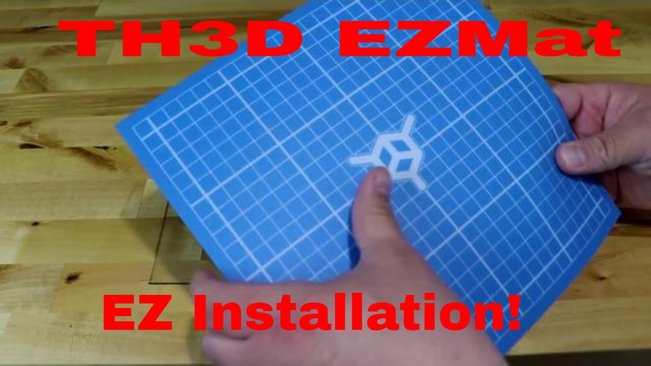 Installing the TH3D EZMat Build Sheet on Creality Ender 3 and more