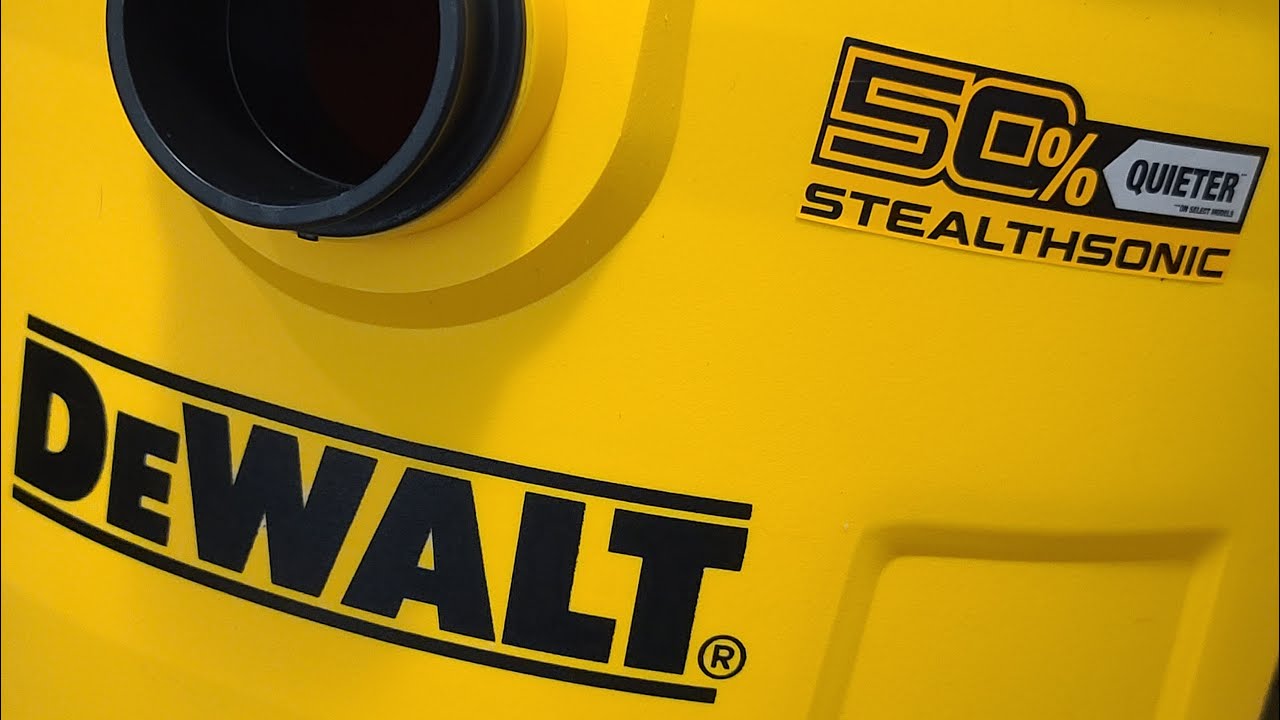 DeWALT's New StealthSonic Ultra Quiet 10 Gallon (38 Liter) Shop Vacuum Review