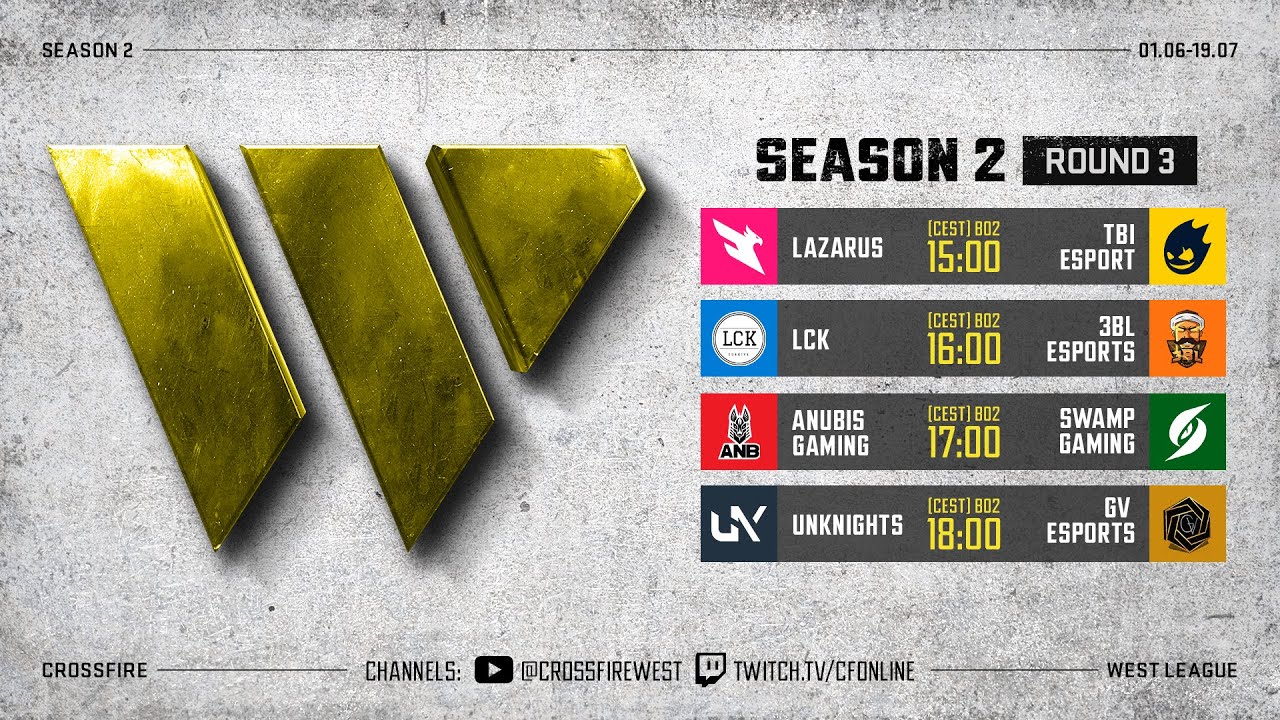 CrossFire West League 2024 - Season 2 - Round 3