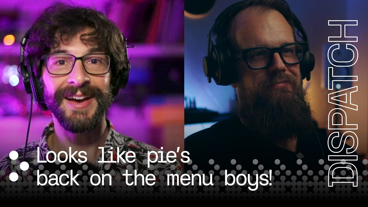 On the menu, Slices of Pie, Riddim recipe leaks, and Hover d'oeuvres