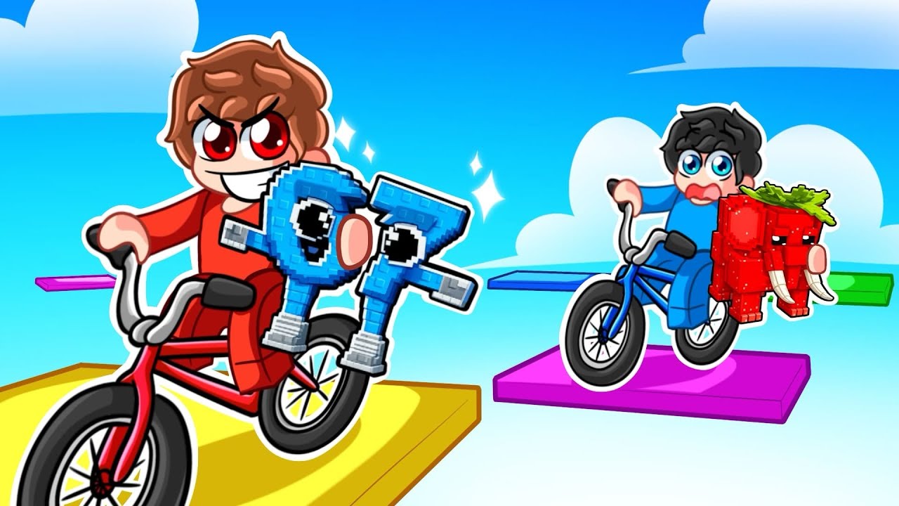 Us&eacute; BICICLETAS para Salvar BRAINROTS en Roblox!