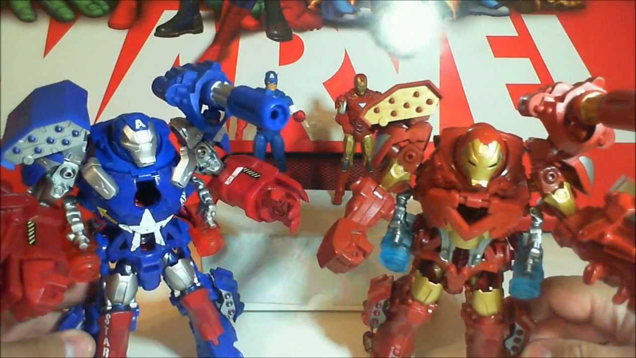 Marvel Universe Avengers Stark Tech Assualt Armor Iron Patriot Tony Starks 3.75