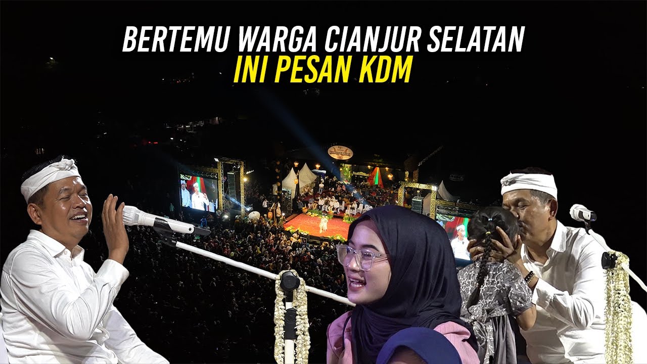 INI PESAN KDM SAAT BERTEMU WARGA CIANJUR SELATAN
