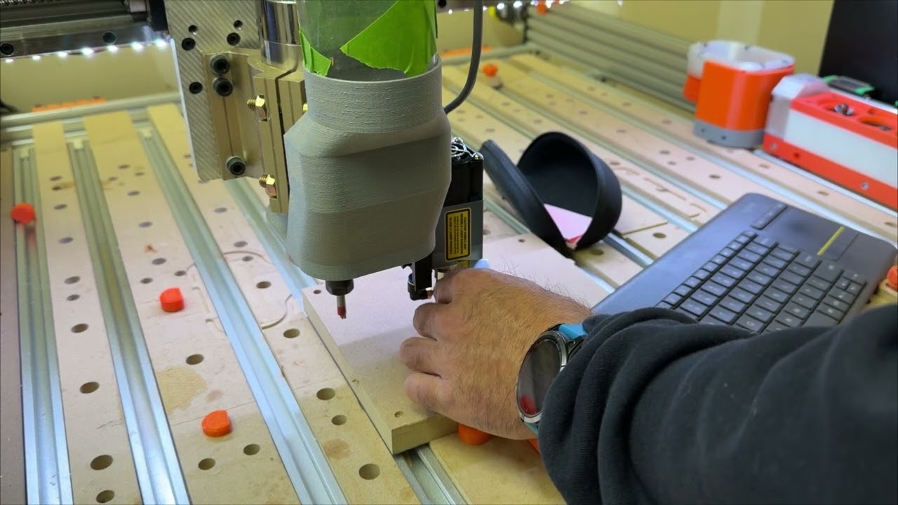 Лазерный станок Opt Lasers PLH3D - Настройка смещения лазера - Ultimate Bee CNC - Контроллер SLB