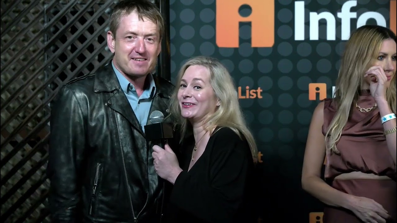 Martin Harris at the Infolist Pre Comic-Con Bash