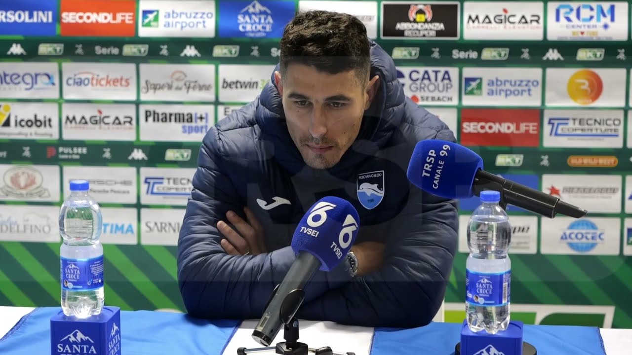 Gorgone cambia il Pescara, difesa a 4 con l'Avellino  - TRSP - Sport - News del 13-02-2026