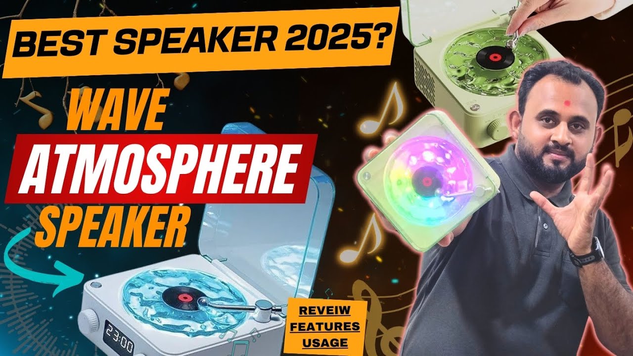 Wave Atmosphere Speaker 🎵: Unboxing, Honest Review ⭐, and Full Usage Guide ✨!