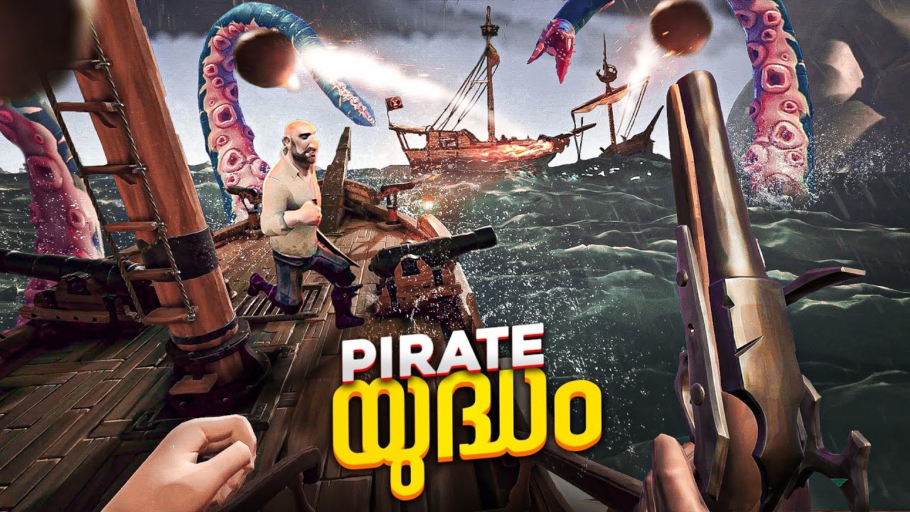 We Lost a Battle Against Pirates In Sea of Thieves😂..!! (MULTIPLAYER PART 1)
