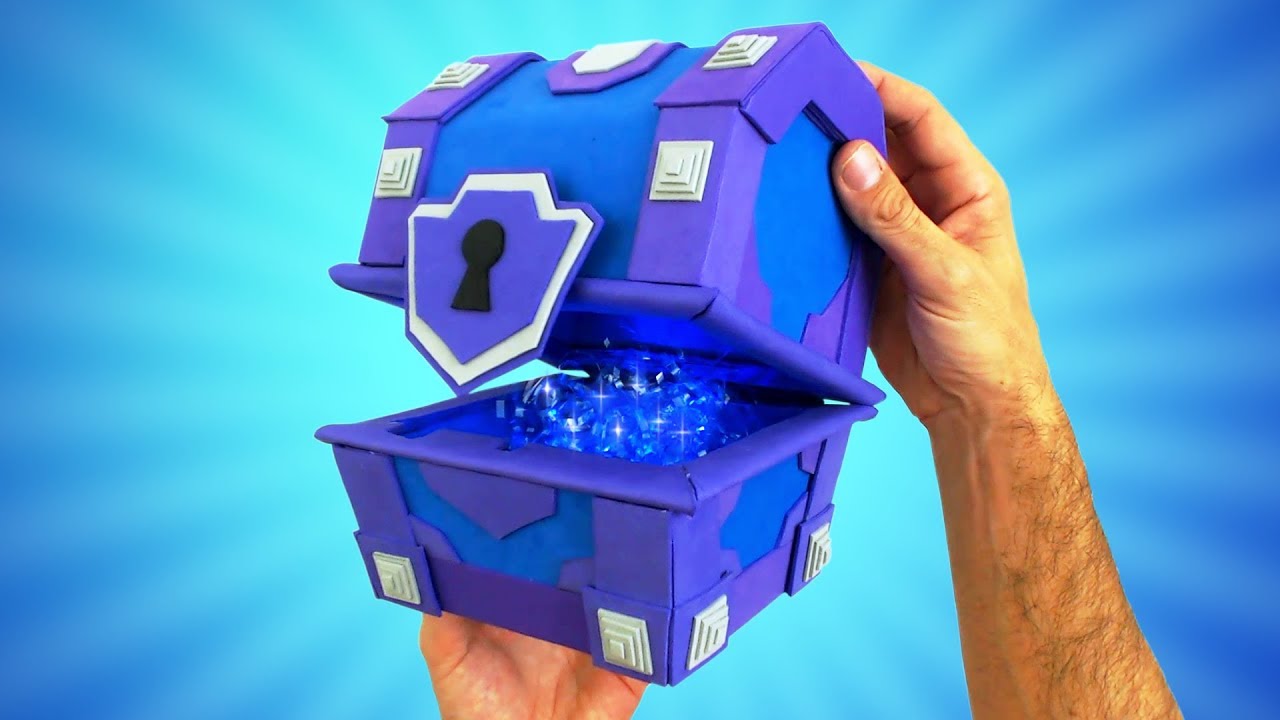 CLASH ROYALE SUPERMAGIC CHEST with Interior lighting | Creative Minds