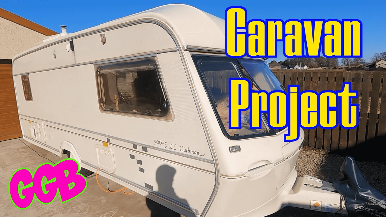 Introduction to our First caravan, Lunar Clubman, DIY repair and restoration, makeover,  part 1
