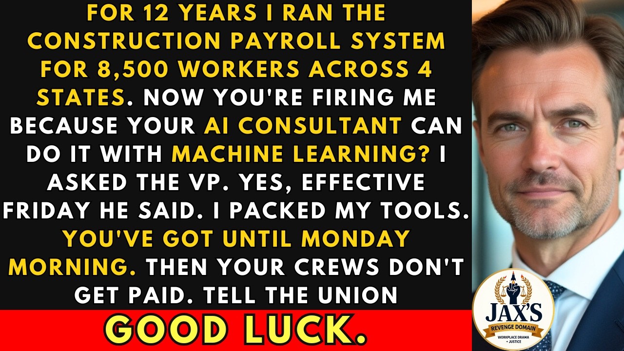 I Was Fired For An AI Consultant – Construction Payroll Revenge Story