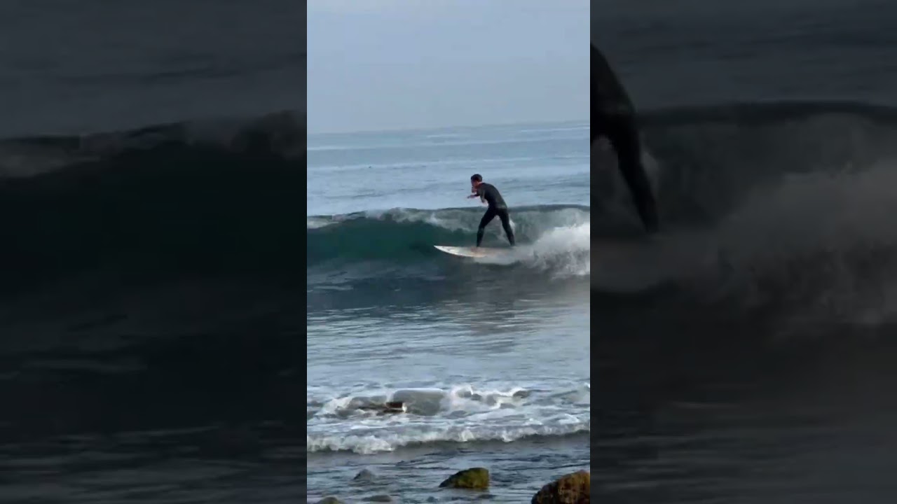 Surfing Leo Carrillo Break, California #californiasurf #surf #surfing #leocarrillo #beautiful