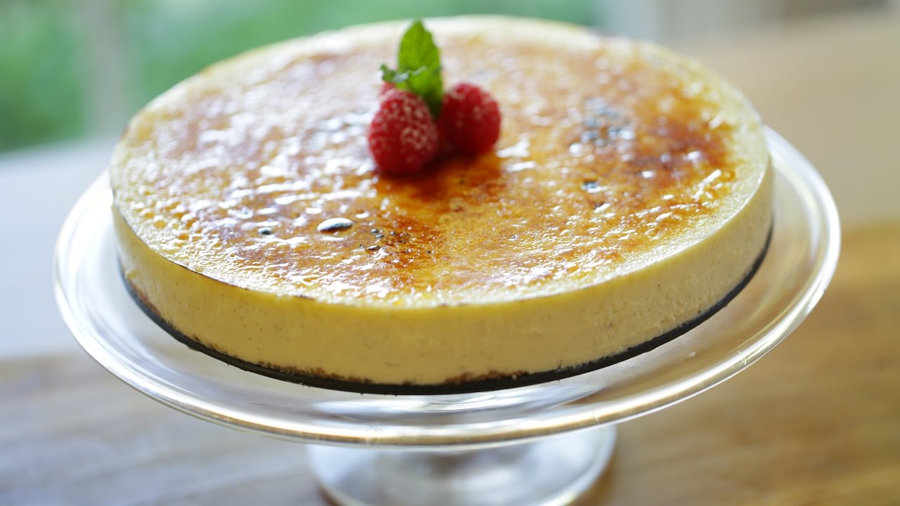 Beth's Creme Brûlée Cheesecake Recipe | ENTERTAINING WITH BETH