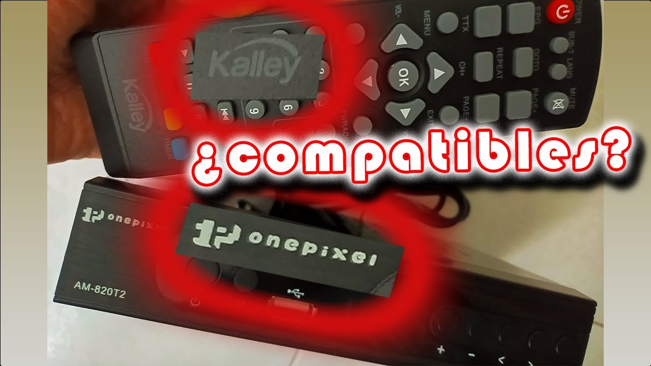 Usando un control de diferente marca con un deco TDT