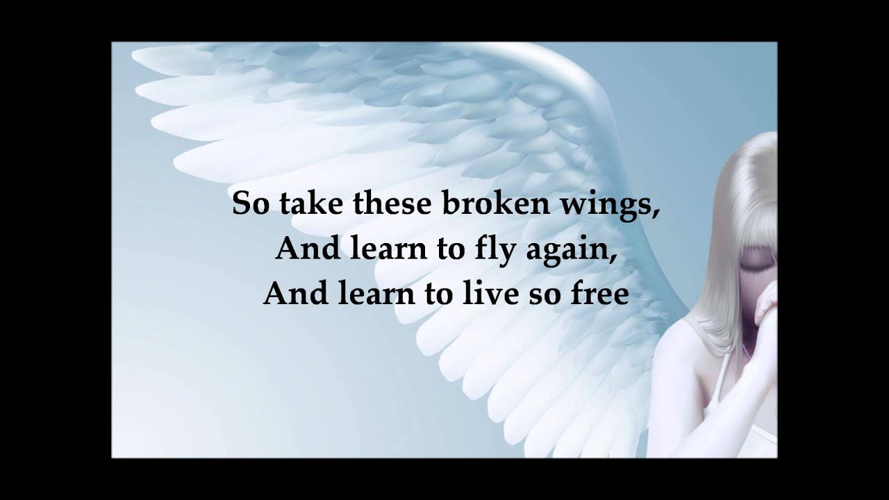 Mr Mister - Broken Wings (lyrics on screen)