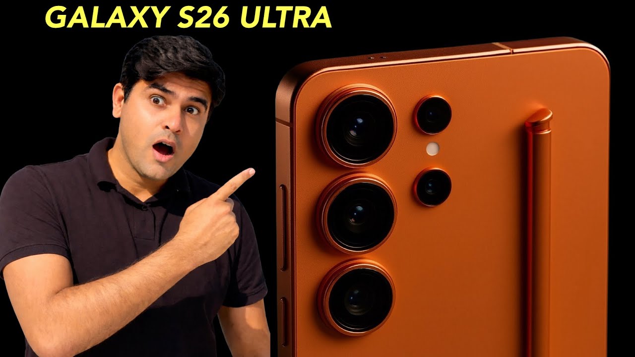 Samsung S26 Ultra LEAKS 😱 | Camera, Design, Battery & Ai– Full Details 2026