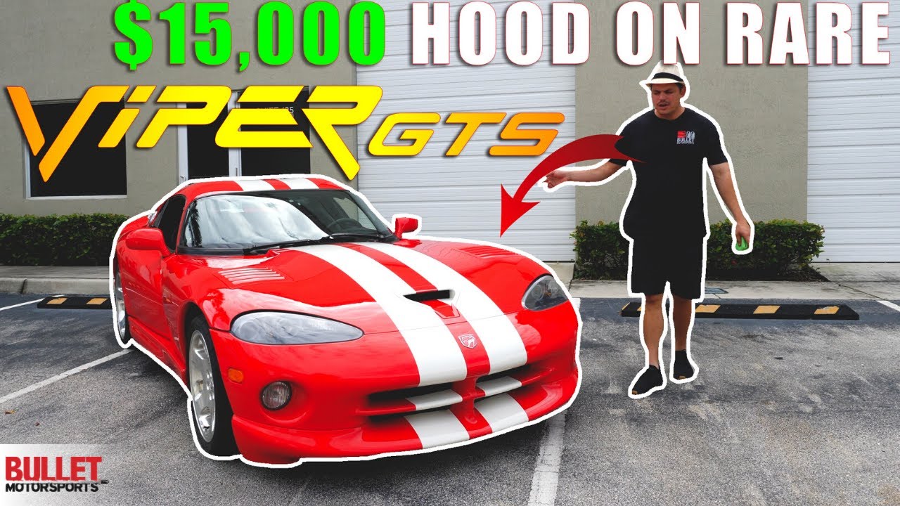 $15K Hood On FINAL EDITION Dodge Viper GTS [4k] | REVIEW SERIES