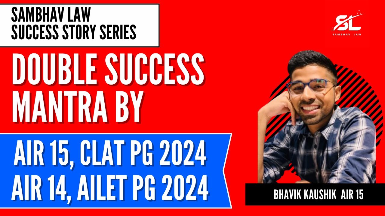 CLAT PG Topper Interview | Interview of AIR 15, CLAT PG 2024 & AIR 14, AILET PG 2024 | CLAT PG 2025