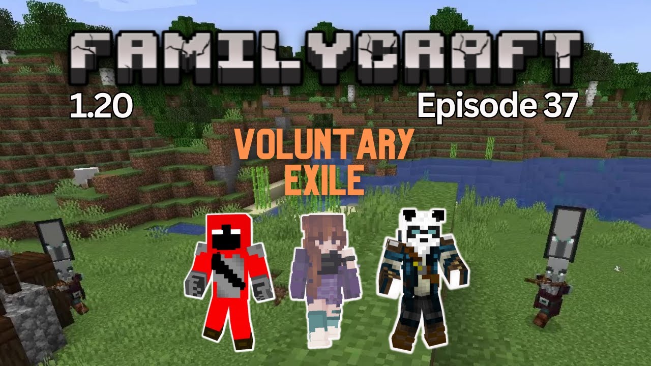 DoubleK Plays Minecraft - FamilyCraft SMP - Episode #37 - Father and Son Gaming - Raid Farm Part 2