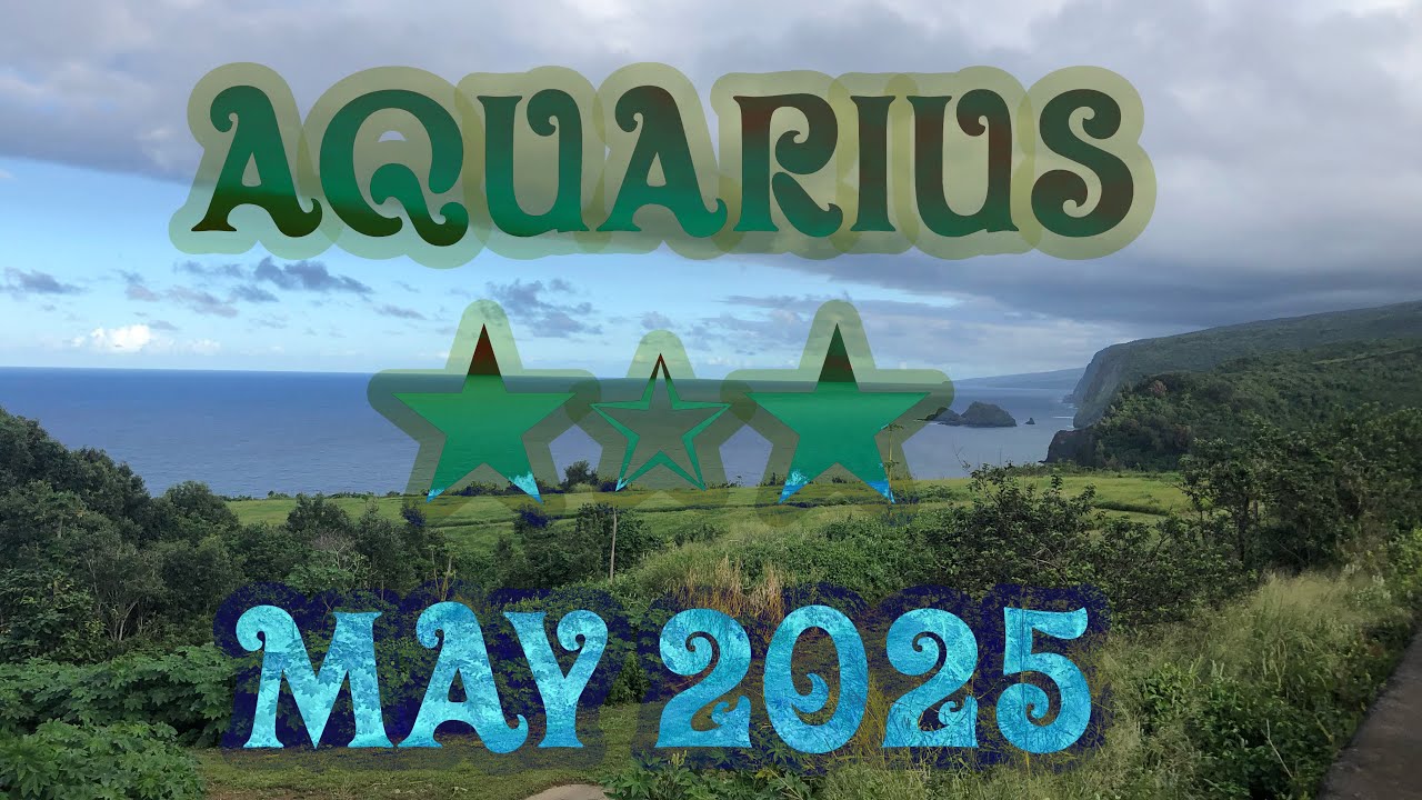Aquarius May 2025. Passion 2 Take Da Lead ❤️‍🔥Tarot Card Reading 