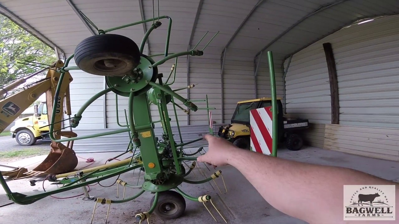 Finishing the Krone Tedder