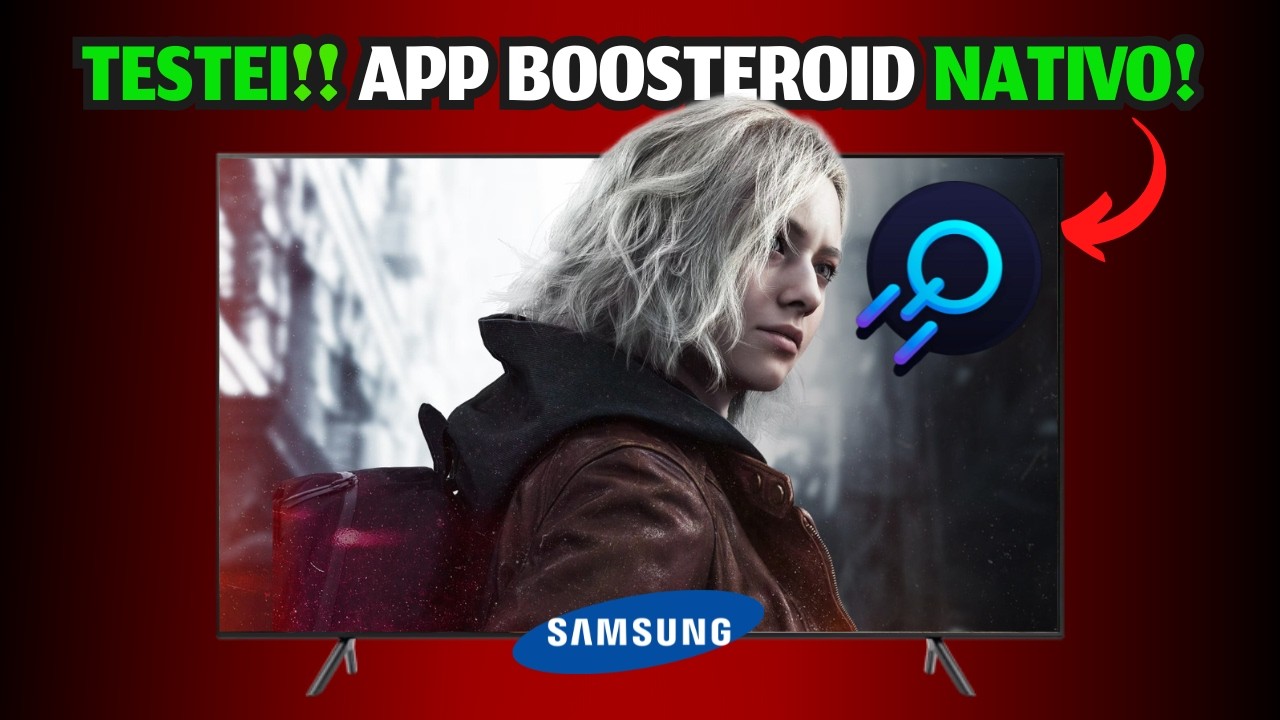 TESTEI!! RESIDENT EVIL 9 na TV SAMSUNG via APP NATIVO do BOOSTEROID!!