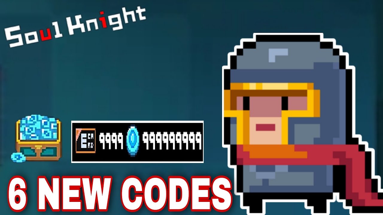 6 New Soul knight gift code ios & android 2022 | Soul knight gift codes 2022 new | Soul knight code