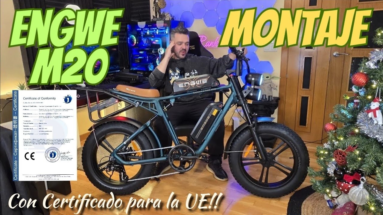 MONTAJE de la ENGWE M20. INSTALAMOS la 2° BATERÍA y Portabultos!! Rankma