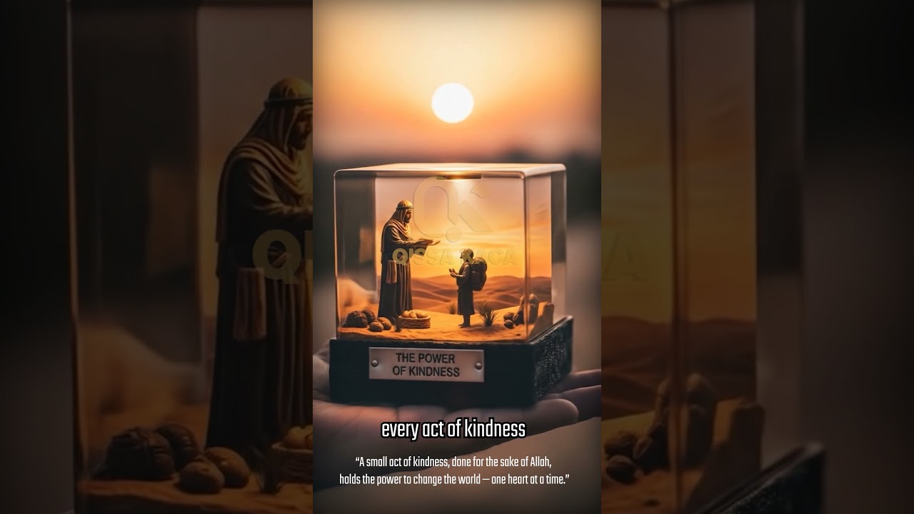 The Power of Kindness | A Story Told Through Glass #shorts #SignsOfGuidance #FaithAndGuidance