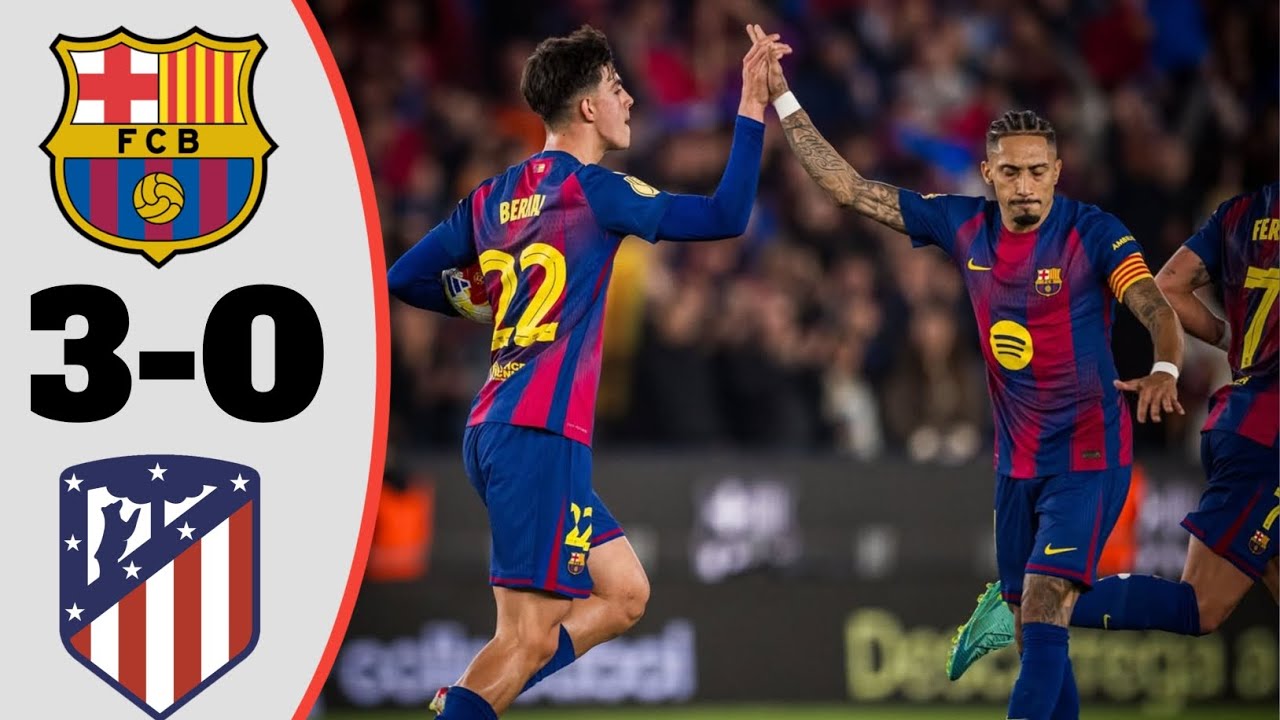 Barcelona vs Atletico Madrid (3-0) All Goals & Highlights Copa Del Rey 2026