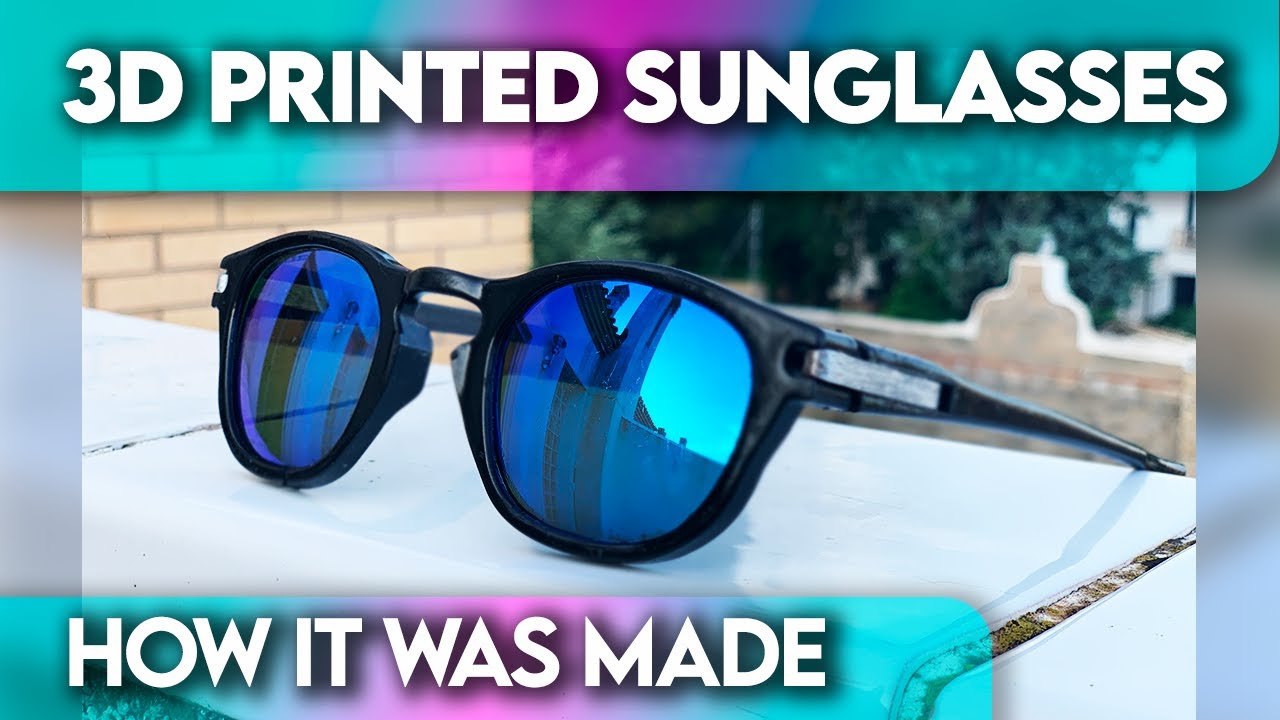 💥3D Printed sunglasses SLA/Resin🕶