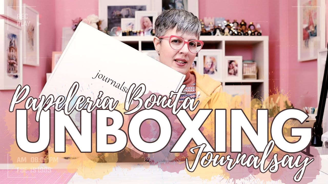 UNBOXING de JOURNALSAY | Compro TODAS LAS PEGATINAS que me parecen GENERADAS CON IA