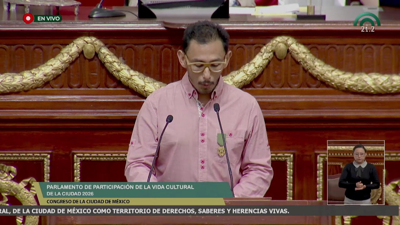 #EnVivo | Parlamento de Participación de la Vida Cultural de la Ciudad de México |Enero 19, 2026